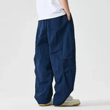 Wide Leg Pants Men and Women 2026 New Light Thin Solid Casual Harun Pants Elastic Waist Loose Oversize Fashion Trendy Streetwear