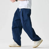 Wide Leg Pants Men and Women 2026 New Light Thin Solid Casual Harun Pants Elastic Waist Loose Oversize Fashion Trendy Streetwear
